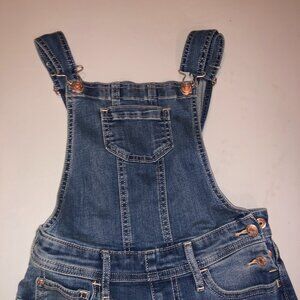 abercrombie kids girls overall stretch jeans size 7 8
